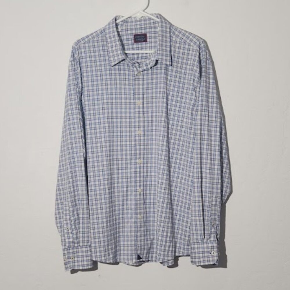 UNTUCKit Men's Long Sleeve Button-Down Shirt in Size XXL